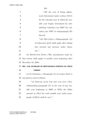 819 billion economic stimulus bill