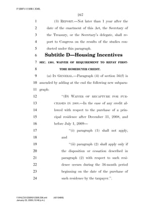 819 billion economic stimulus bill