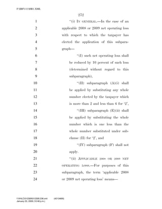 819 billion economic stimulus bill