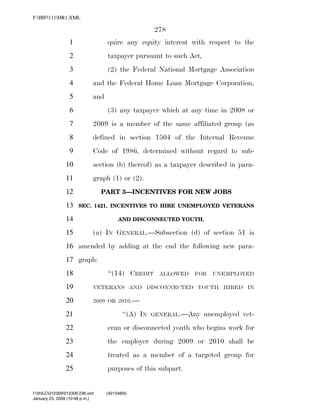 819 billion economic stimulus bill