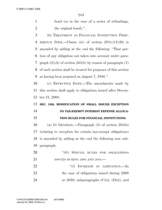 819 billion economic stimulus bill