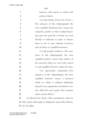 819 billion economic stimulus bill