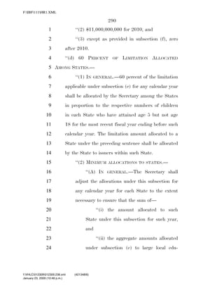 819 billion economic stimulus bill