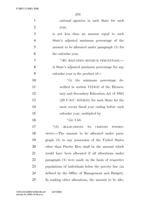 819 billion economic stimulus bill