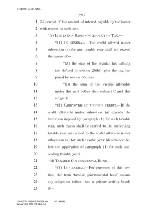 819 billion economic stimulus bill