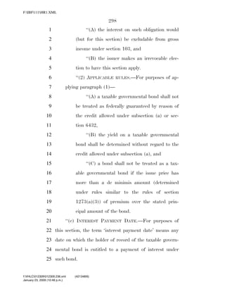 819 billion economic stimulus bill