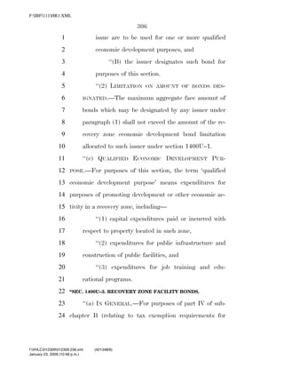 819 billion economic stimulus bill