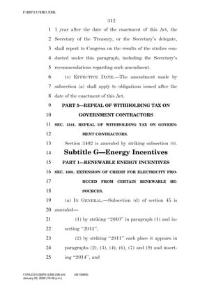 819 billion economic stimulus bill