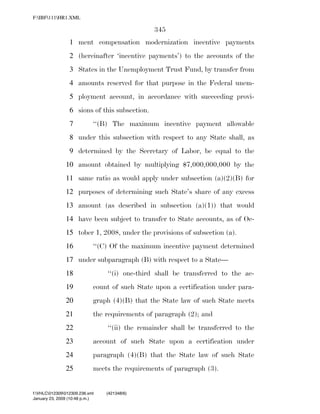 819 billion economic stimulus bill