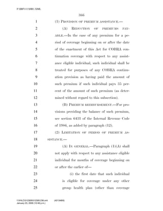 819 billion economic stimulus bill