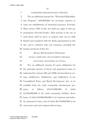 819 billion economic stimulus bill