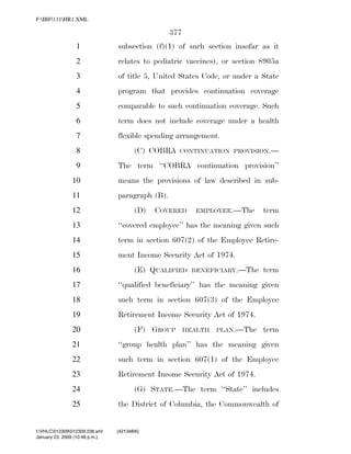 819 billion economic stimulus bill