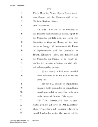 819 billion economic stimulus bill