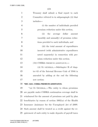 819 billion economic stimulus bill