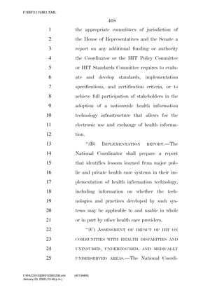 819 billion economic stimulus bill