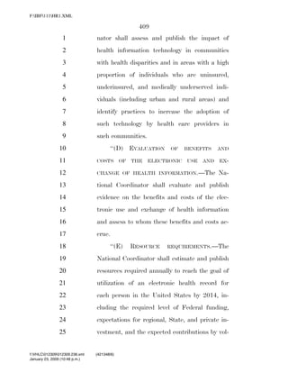 819 billion economic stimulus bill