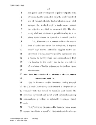 819 billion economic stimulus bill