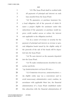 819 billion economic stimulus bill