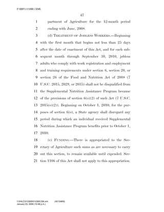 819 billion economic stimulus bill