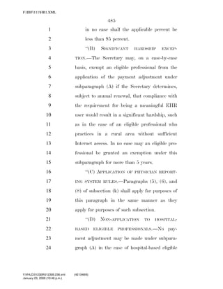 819 billion economic stimulus bill