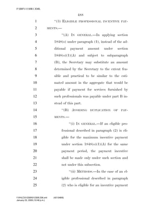819 billion economic stimulus bill