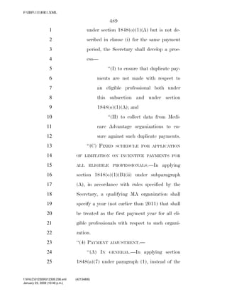 819 billion economic stimulus bill