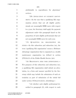 819 billion economic stimulus bill