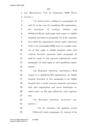 819 billion economic stimulus bill
