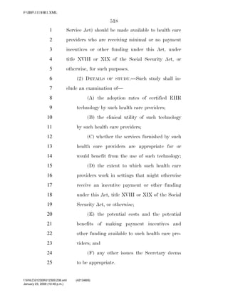 819 billion economic stimulus bill