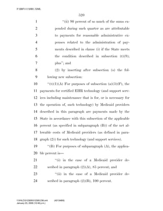 819 billion economic stimulus bill