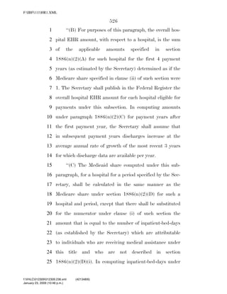 819 billion economic stimulus bill