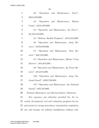 819 billion economic stimulus bill