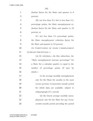 819 billion economic stimulus bill