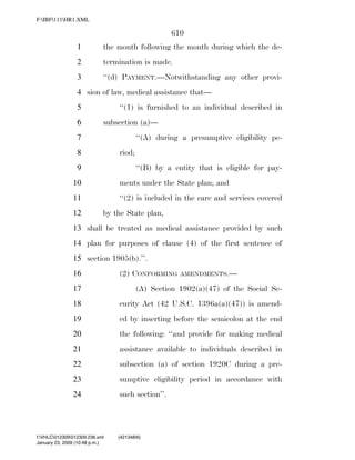 819 billion economic stimulus bill