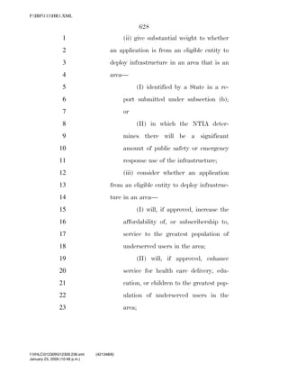 819 billion economic stimulus bill