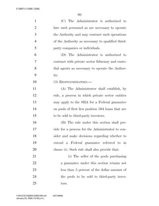 819 billion economic stimulus bill
