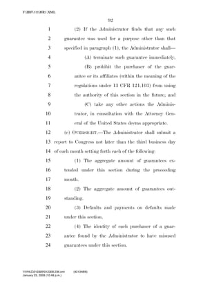 819 billion economic stimulus bill