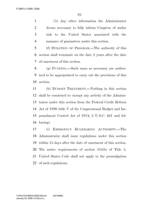819 billion economic stimulus bill