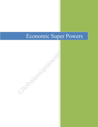 Economic Super Powers
 