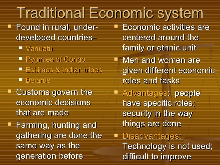 Economic systems