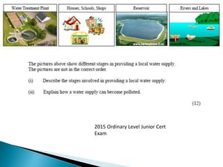 2015 Ordinary Level Junior Cert
Exam
 