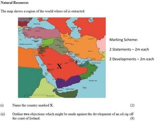Marking Scheme:
2 Statements – 2m each
2 Developments – 2m each
 