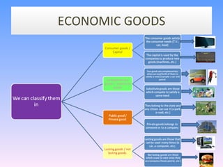 ECONOMIC GOODS 