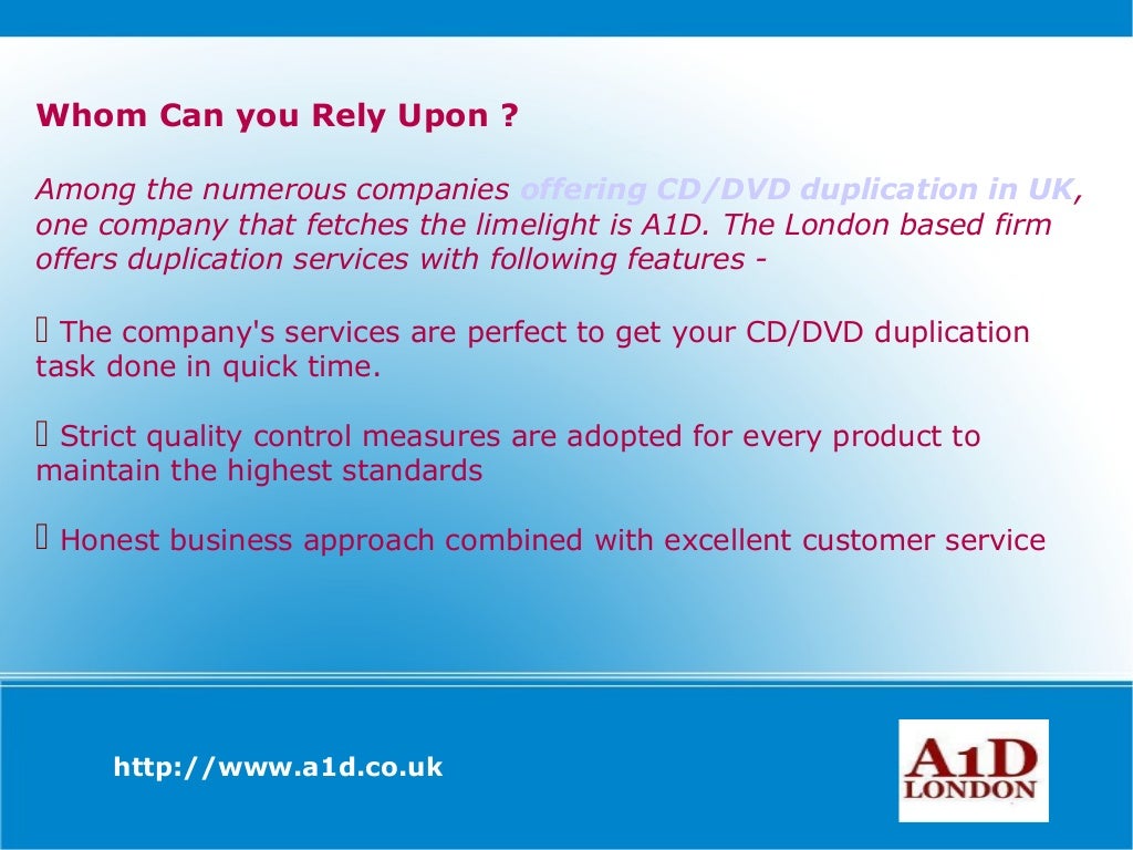 Get Economical CD/DVD Duplication Services Suiting your Needs