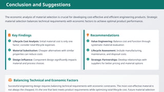 Economic Analysis of Material Selection for Engineering Products.pptx