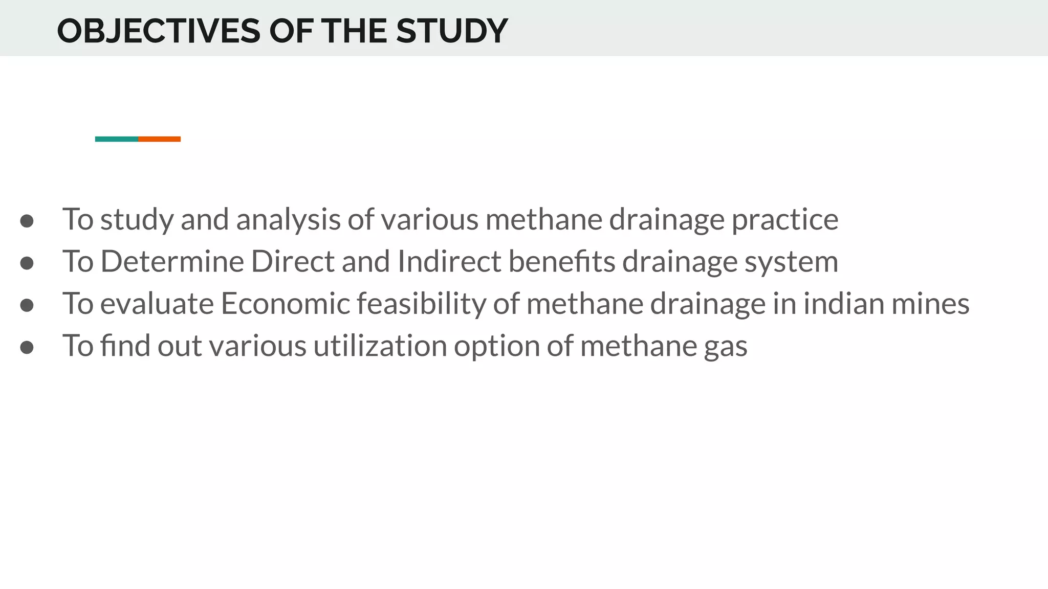Economic analysis of methane drainage from underground coal mines in ...