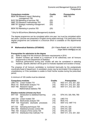 Faculty of Economic & Management Sciences:/Economic and management ...