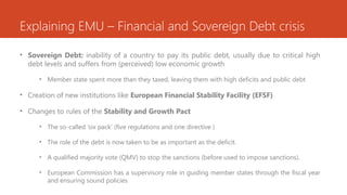 Economic and Monetary union | PPT