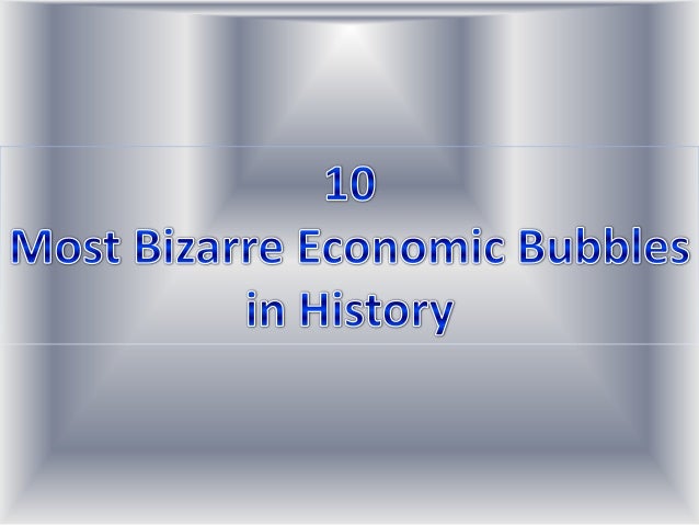 Economic bubble