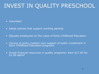 Economic Development and Early Childhood Education | PPT